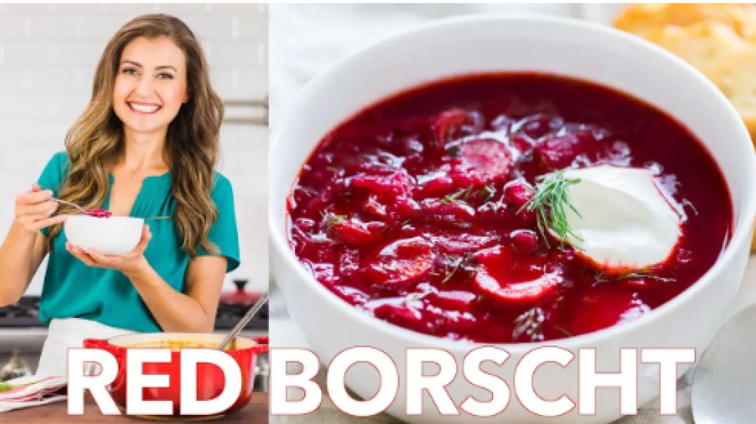 Classic Red Borscht _ Borsch Recipe (Beet Soup) - Natasha's Kitchen