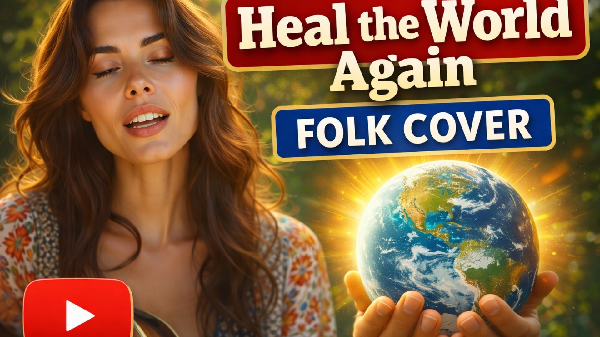 ⁣Heal the world agin Folk