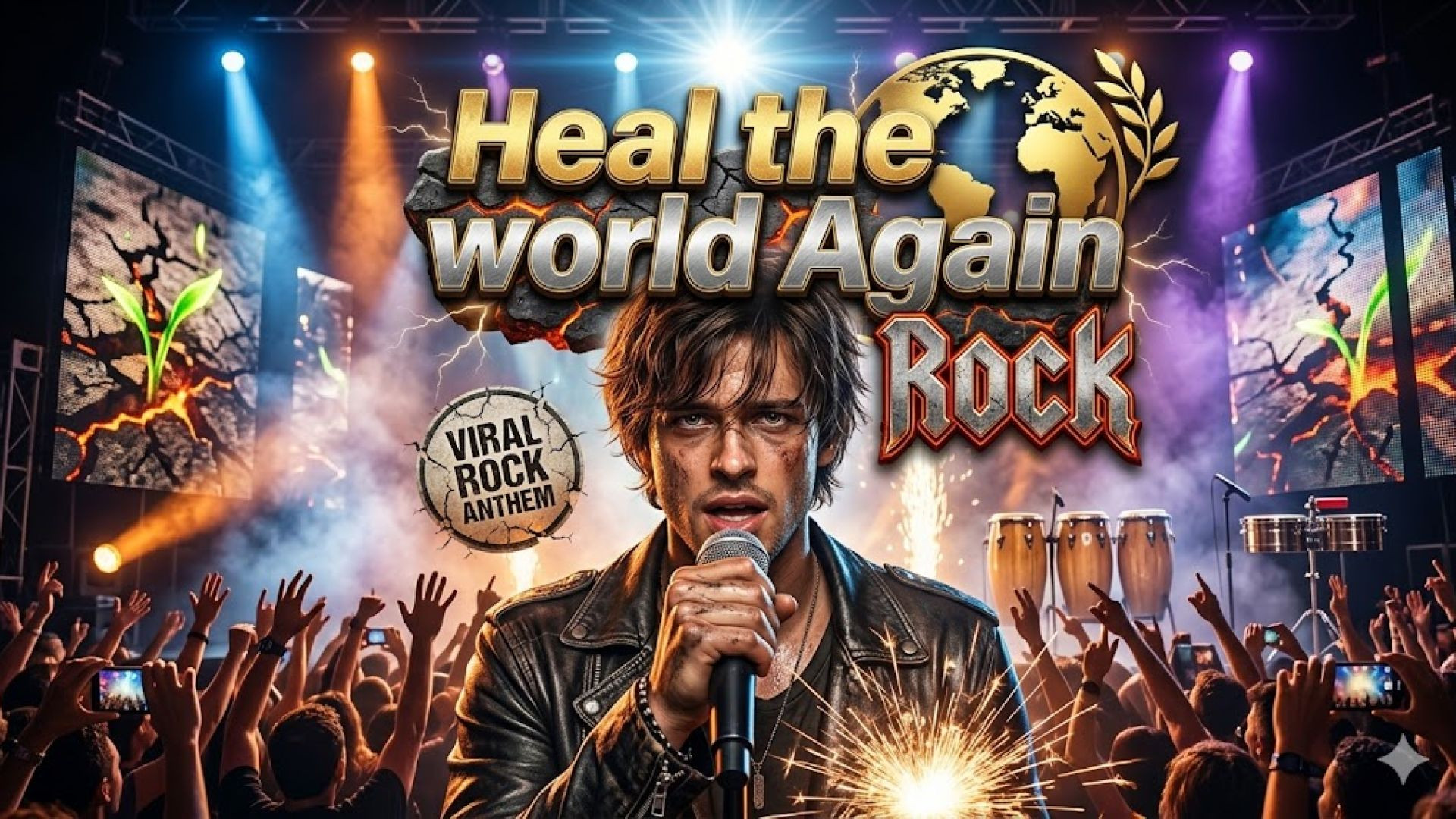 Rock Heal the world Again