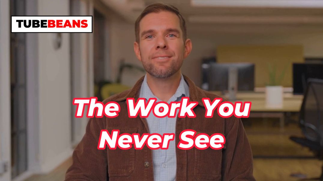 ⁣The work you never see