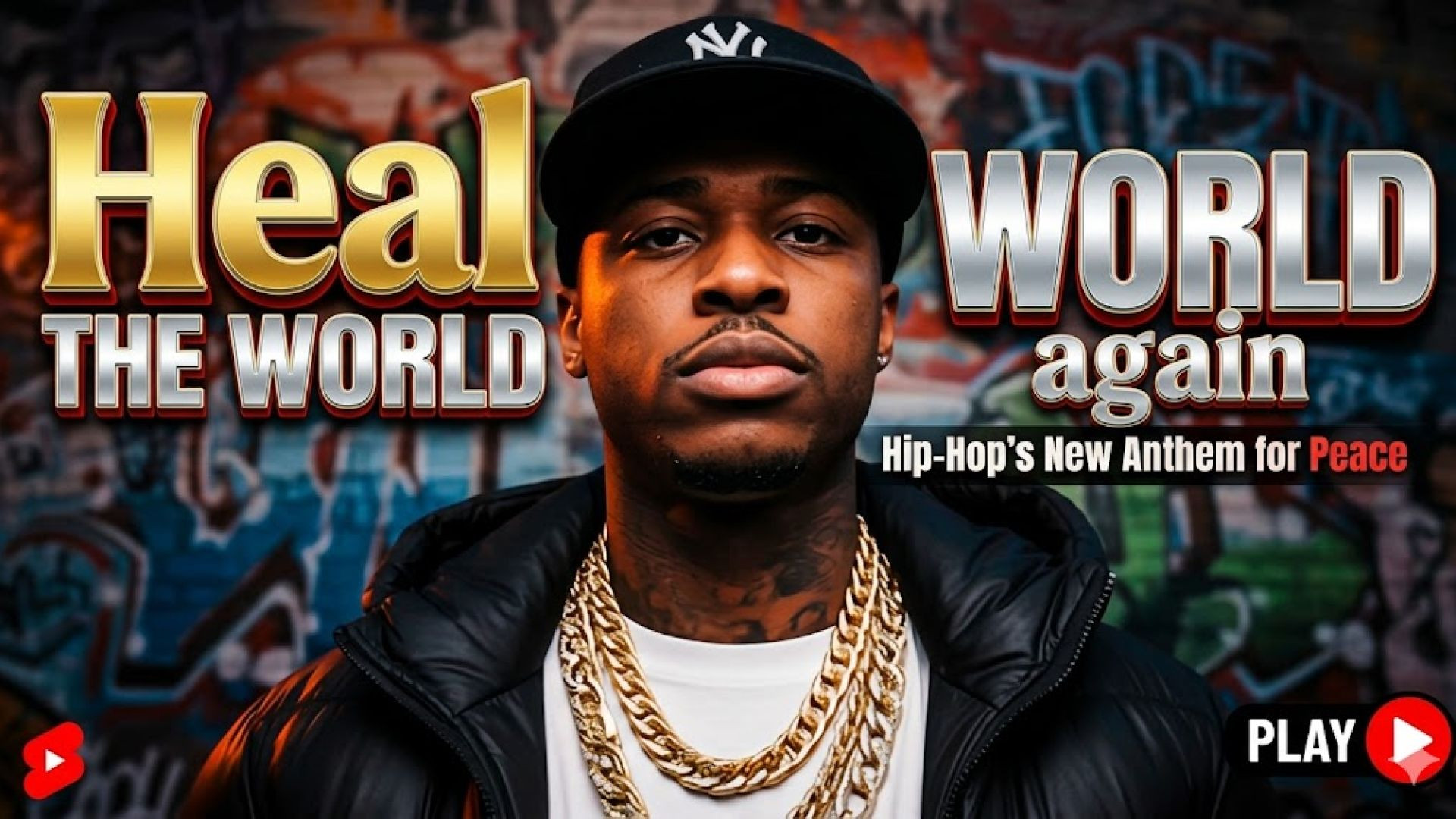 ⁣Hip hop heal the world again